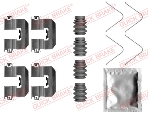 Accessory Kit, disc brake pad